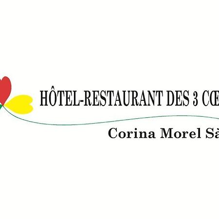 Hotel-Restaurant Des 3 Coeurs Vaulion Esterno foto